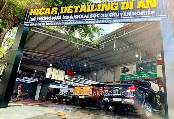 Rửa xe B&igrave;nh Dương HicarVN