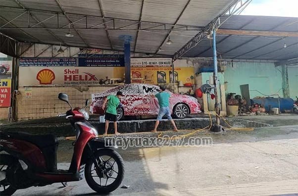 Rửa xe T&acirc;n Tiến