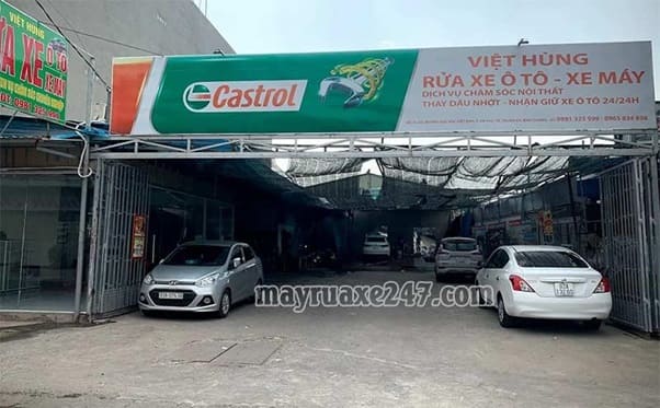 Rửa xe si&ecirc;u sạch B&igrave;nh Dương tại Việt H&ugrave;ng