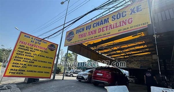 Rửa xe &ocirc; t&ocirc; Cần Thơ gi&aacute; rẻ