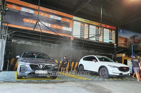 Chỗ rửa xe Cần Thơ Mr. Clean Car Care
