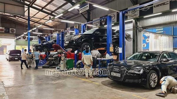 Rửa xe Điện Biên Phủ Thần Châu Garage Rửa xe Điện Biên Phủ Thần Châu Garage