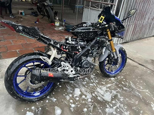 Địa chỉ rửa xe m&aacute;y H&agrave; Nội si&ecirc;u sạch