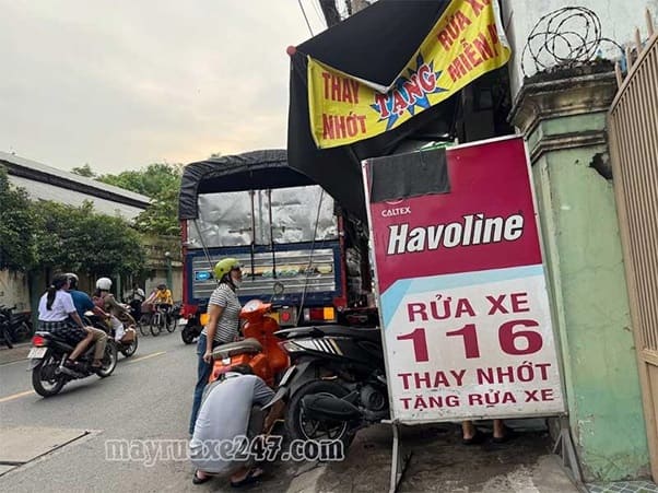 Rửa xe 116