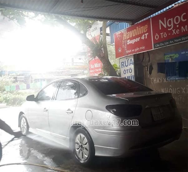 Tiệm rửa xe Ngọc Thụ