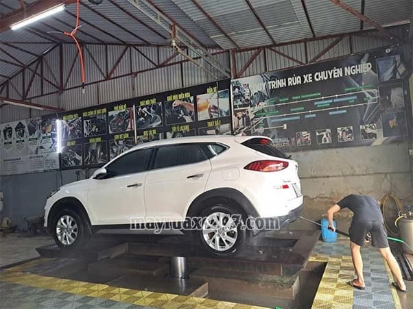Rửa xe oto nam định