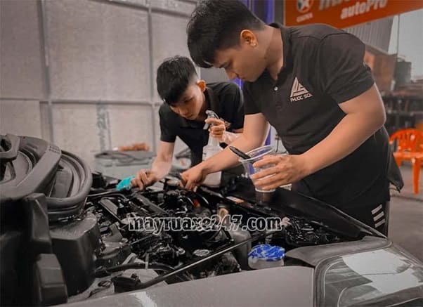Rửa Xe Phước Sơn - L&agrave;m đến 22h