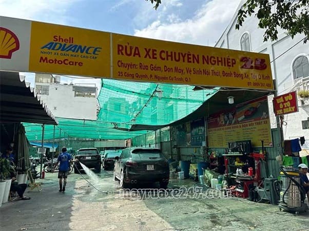 Rửa xe chuyên nghiệp 25 Rửa xe chuyên nghiệp 25