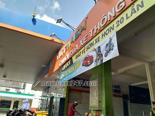 Rửa xe hơi quận 3 VietWash 15