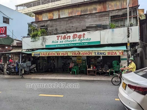 Rửa xe Tiến Đạt Quận 3