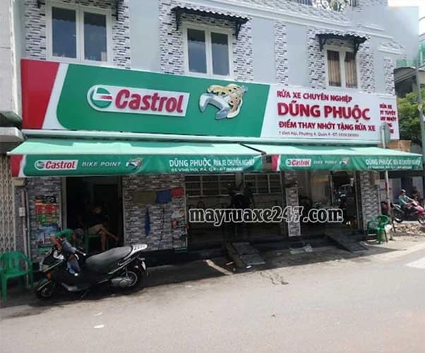 Qu&aacute;n rửa xe Dũng Phuộc