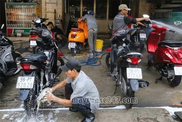 Rửa xe Quốc Cường - Bến V&acirc;n Đồn