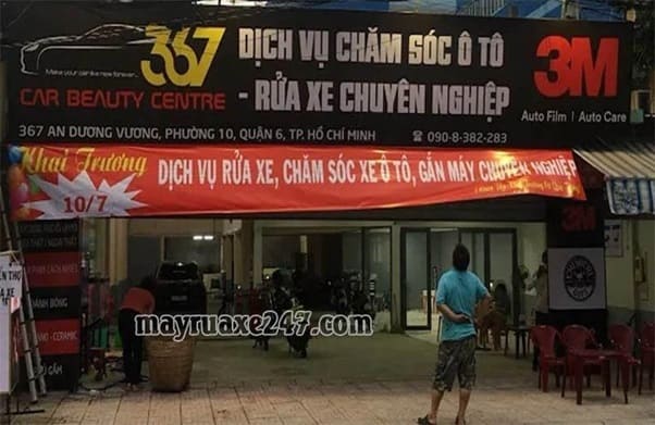 Rửa xe & Chăm sóc xe 367 - Làm xe nhanh, nhiều dịch vụ đi kèm Rửa xe & Chăm sóc xe 367 - Làm xe nhanh, nhiều dịch vụ đi kèm