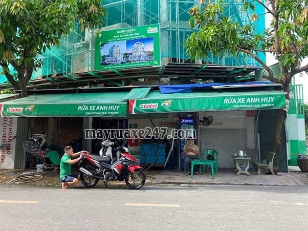 Tiệm rửa xe Anh Huy