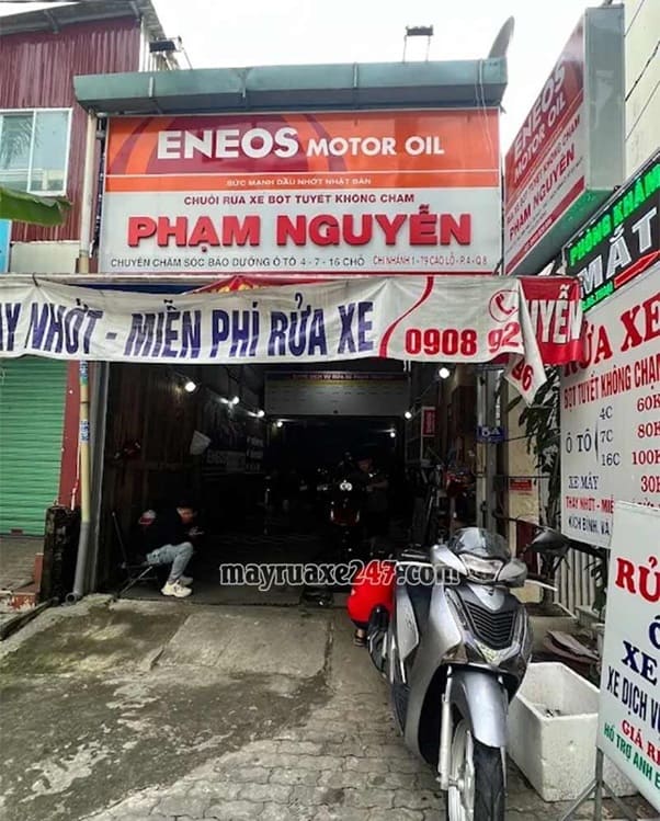 Rửa xe bọt tuyết Phạm Nguyễn Rửa xe bọt tuyết Phạm Nguyễn