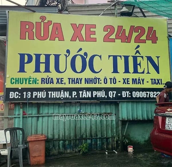 Rửa xe ô tô quận 7 Phước Tiến Rửa xe ô tô quận 7 Phước Tiến