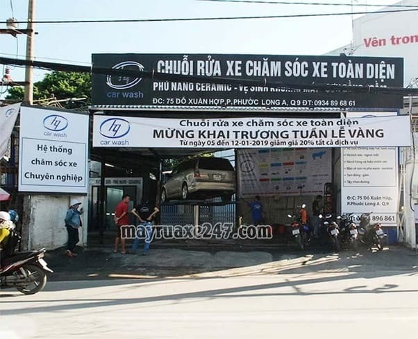 Chuỗi rửa và chăm sóc xe HG Chuỗi rửa và chăm sóc xe HG