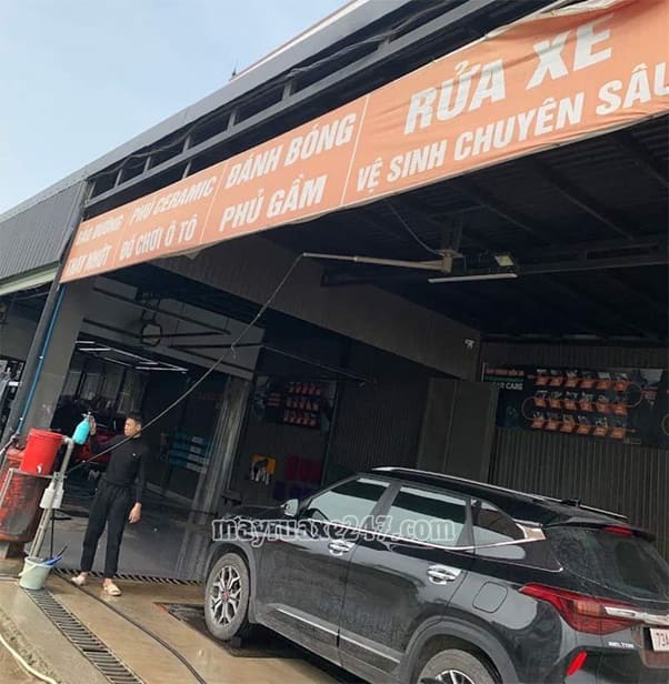 Rửa xe &ocirc; t&ocirc; Quảng B&igrave;nh FASTCAR Detailing