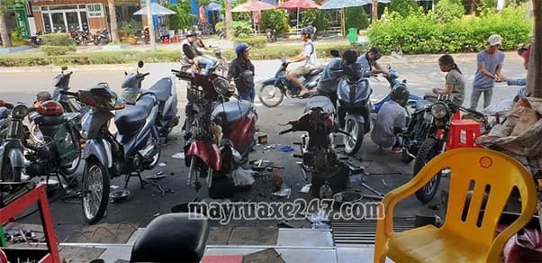 Tiệm Rửa Xe Th&aacute;i