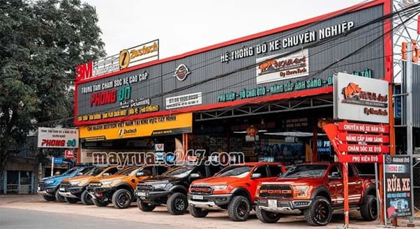 Rửa xe Nova4x4 T&acirc;y Ninh