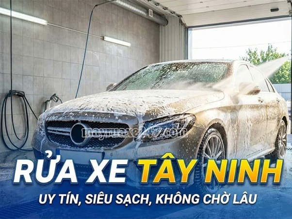 rửa xe t&acirc;y ninh