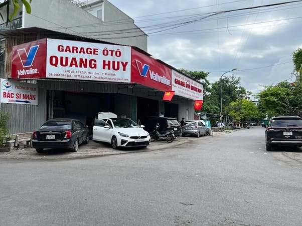 Gara &ocirc; t&ocirc; Quang Huy