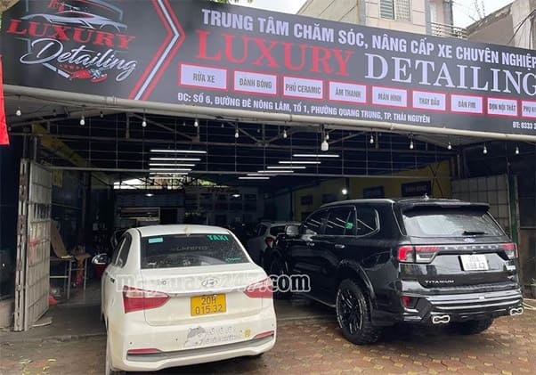 Rửa xe Thái Nguyên - Luxury Detailing Rửa xe Thái Nguyên - Luxury Detailing