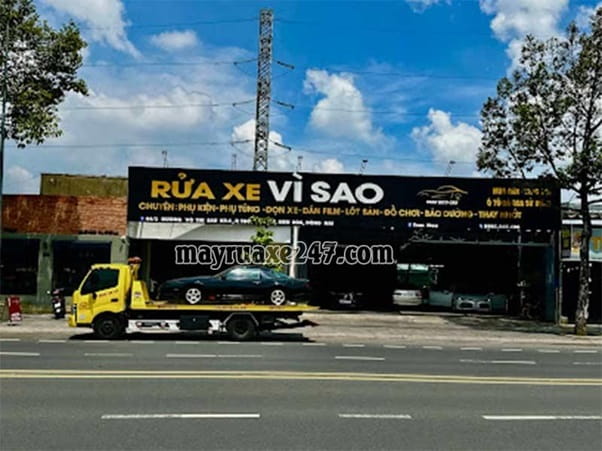 Rửa xe V&igrave; sao