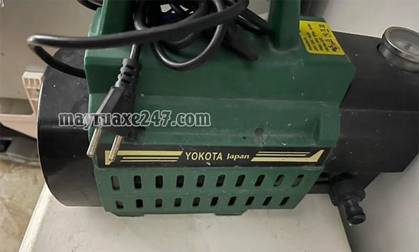 Tuân thủ lưu ý khi sử dụng máy bơm rửa xe Yokota