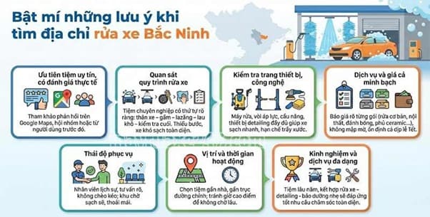 Chọn tiệm rửa xe tại Bắc Ninh uy tín, xe sạch đẹp Chọn tiệm rửa xe tại Bắc Ninh uy tín, xe sạch đẹp