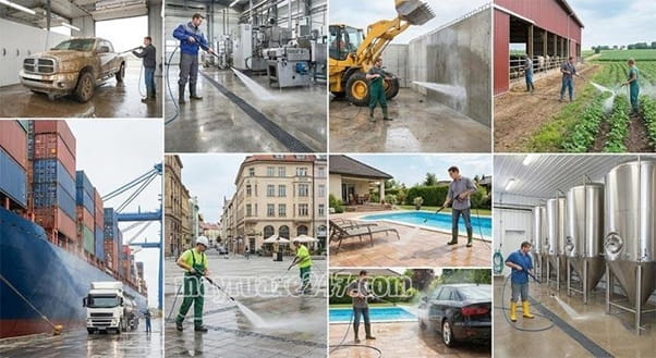 Ứng dụng đa năng của m&aacute;y rửa xe cao &aacute;p