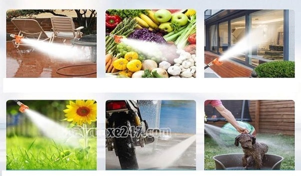 Ứng dụng m&aacute;y rửa xe H&agrave;n Quốc