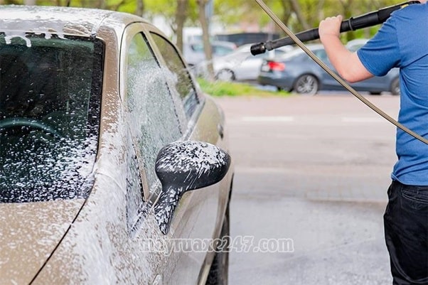 M&aacute;y rửa xe Th&aacute;i Lan chiều l&ograve;ng kh&aacute;ch h&agrave;ng kh&oacute; t&iacute;nh bởi nhiều ưu điểm