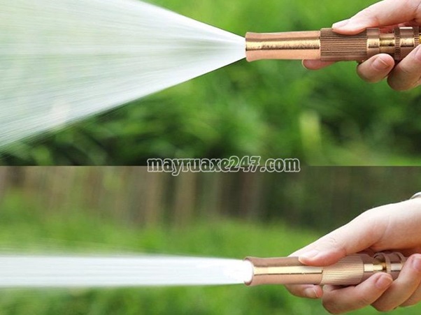 V&ograve;i xịt tăng &aacute;p gi&uacute;p tăng &aacute;p lực d&ograve;ng chảy, gi&uacute;p l&agrave;m sạch nhanh hơn