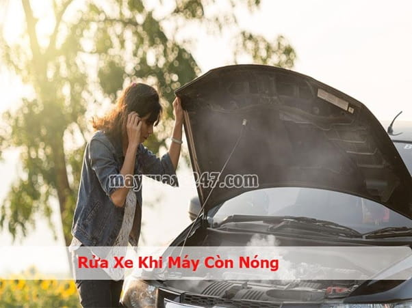 Cảnh Báo: Rửa Xe Khi Máy Còn Nóng Gây Hại Khủng Khiếp Thế Nào?