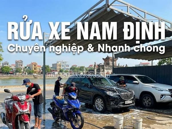 Review Top Các Tiệm Rửa Xe Nam Định Chất lượng - Bảng Giá